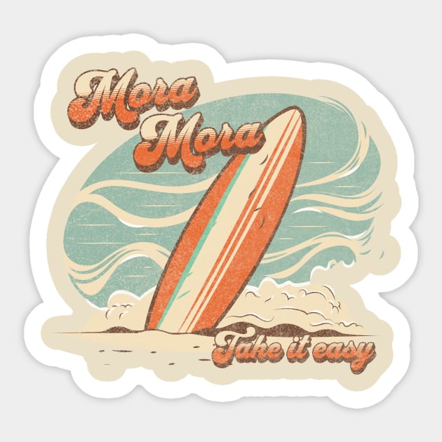 Mora Mora, Take It Easy Sticker by Words Fail Me